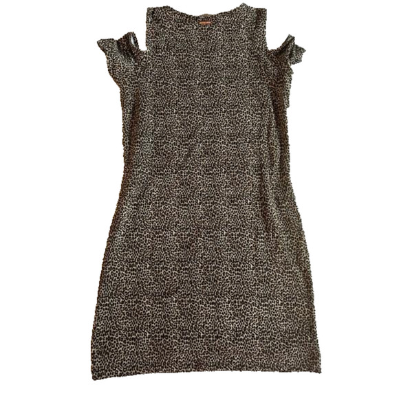 MICHAEL KORS cheetah print open shoulder dress 👗 - Picture 4 of 5
